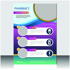 modern design pharmacy template