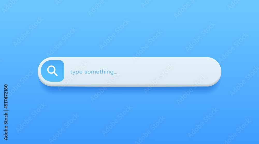 Poster Minimal internet browser search engine. Search bar for ui ux design and web site. Search address and navigation bar icon. Collection of search form templates for websites