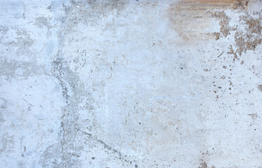 Dirty rough surface texture of sand screed cement wall