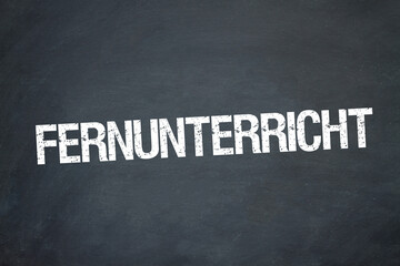 Obraz premium Fernunterricht