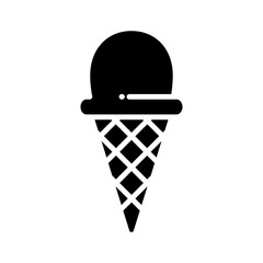 Illustration of Ice Cream Design Icon