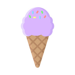 Illustration of Ice Cream Design Icon