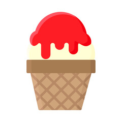 Illustration of Ice Cream Design Icon