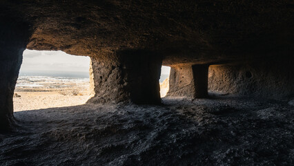 caves of Cuatro Puertas in Gran Canaria