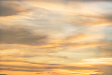 Beautiful sky background with the cloud,Nature abstract concept,sunset of the day,sky abstract.