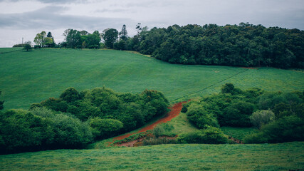 view of the mountains