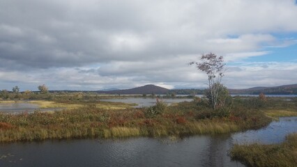 autumn in the mountains