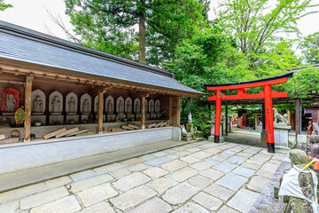 夏の呑山観音寺　福岡県篠栗町　Nomiyamakannonji temple in summer. Fukuoka-ken Sasaguri town.