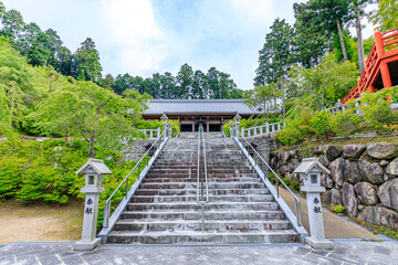 夏の呑山観音寺　福岡県篠栗町　Nomiyamakannonji temple in summer. Fukuoka-ken Sasaguri town.