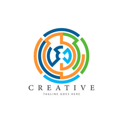 Portal Logo Design element design