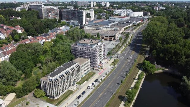 Woluwe Boulevard in Brussels