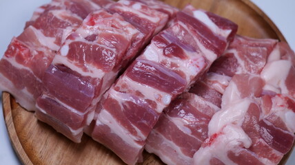 This is fresh Korean pork