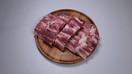 This is fresh Korean pork
