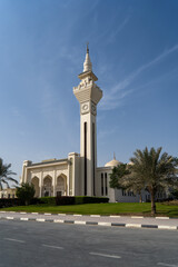Fototapeta na wymiar Al Wakra Grand Mosque in Doha, Qatar, Middle East.