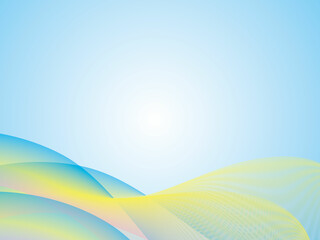 波, デザイン, 光, 壁紙