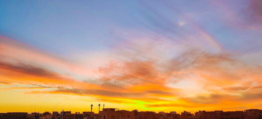 Colorful Sky at Sunset