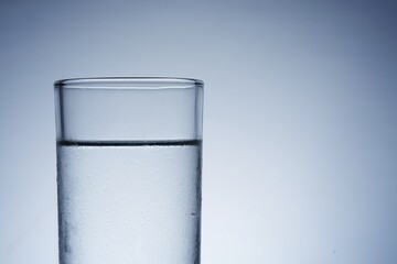 photo of water in a glass