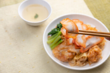 Red Pork Wonton Noodles