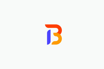 B letter logo icon symbol
