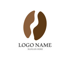 coffee bean icon vector