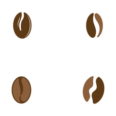 coffee bean icon vector