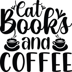 cat books and coffee