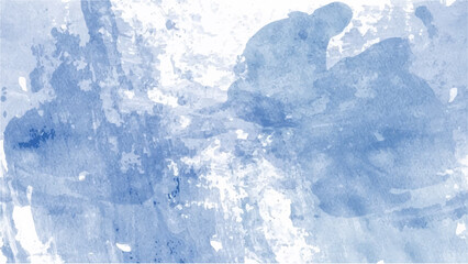 Blue watercolor background for your design, watercolor background concept, vector.
