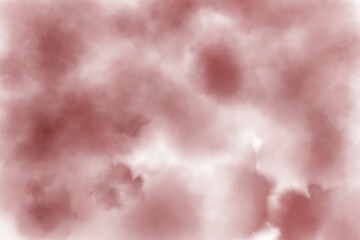 watercolor paint red pink wine stain splatter splash uneven art painting canvas texture pattern background with clouds