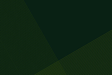 Modern abstract background with lines on dark green tone. Premium, digital concept.um design for futuristic, modern, energy, technology