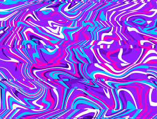 video interference, new retro wave, glitches, abstract background, modern texture, 70-80s style retro background, rainbow background, VHS effect