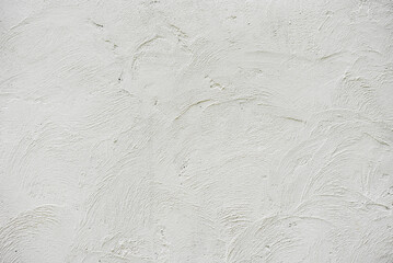 White cement wall with rough surface