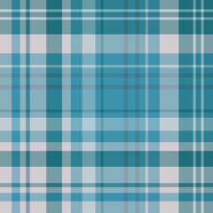 Seamless pattern in discreet blue colors for plaid, fabric, textile, clothes, tablecloth and other things. Vector image.