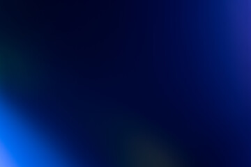 Blur light overlay. Bokeh neon glow. Cyber radiance. Defocused navy blue color gradient LED flare...