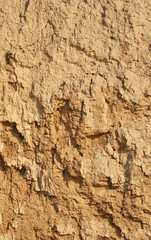 
background of red brown earth rock and clay in section
