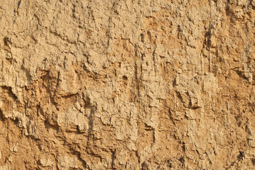 
background of red brown earth rock and clay in section
