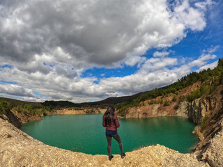 A view of Lake Skrabske in Slovakia