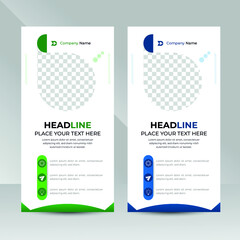 Roll Up Banner Design Template