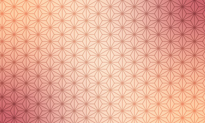 和・秋・背景・和柄・麻の葉・伝統・模様　敬老の日　お歳暮