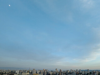 Vista aérea da cidade de São Paulo, bairro do Ipiranga