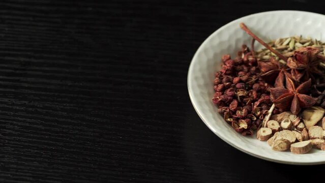 Ingredients for Chinese-style Braised Red Braised Bun