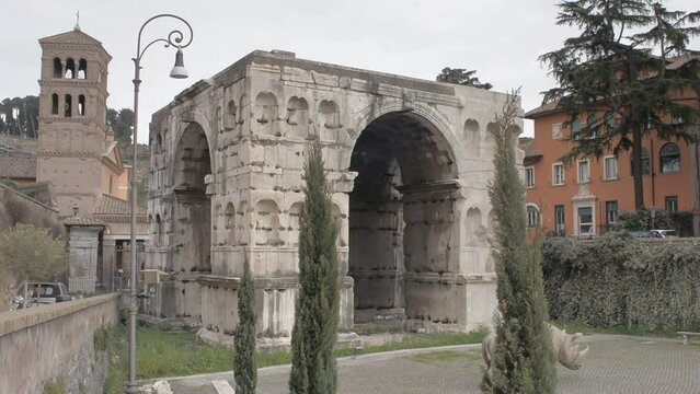 Square Bocca della Verit&agrave;, Rome Italy