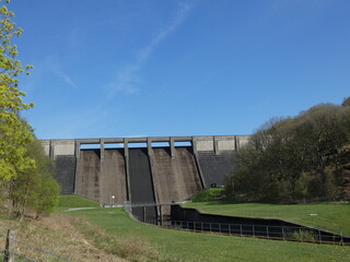 Fototapeta na wymiar Fewston reservoir Yorkshire Water North Yorkshire Harrogate UK