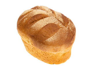 small loaf of bread isolated