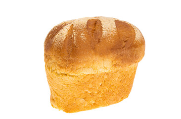small loaf of bread isolated