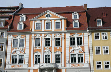 Fototapeta na wymiar Häuser in Görlitz