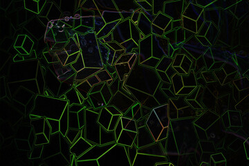 Multicolor abstract wallpaper