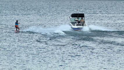 Obraz premium During summer I enjoy spending time by the water 
