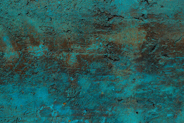 Multicolored rusty texture of the wall for background.