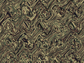 Abstract and contemporary camouflage pattern