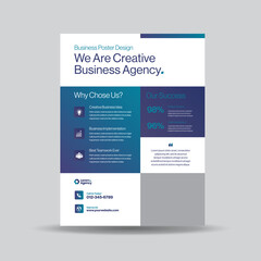 Obraz premium Corporate Business Poster Design, Business Banner Design, Company Info Poster